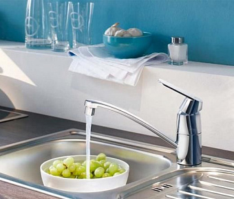 Смеситель для кухни GROHE Eurosmart Cosmopolitan 32842000 поворотный излив хром