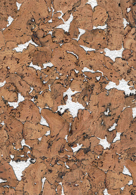 Настенная пробка CORKSTYLE WALL DESIGN Monte White MONTE WHITE 600х300х3мм 1,98кв.м