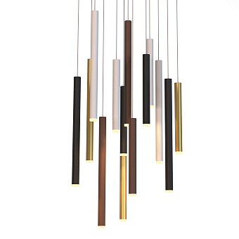 Люстра подвесная Mantra CALA 8084 84Вт 14 лампочек LED