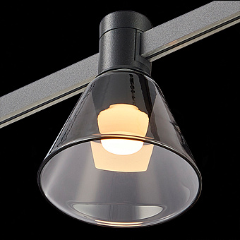 Магнитный трековый светильник ST Luce FARM ST814.406.03 3Вт LED дымчатый
