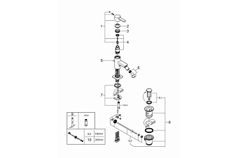 Смеситель для биде GROHE Allure 32147000 хром