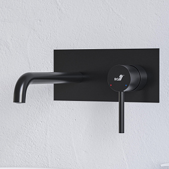 Смеситель для душа RGW Shower Panels 51140545-04 SP-45-11B чёрный