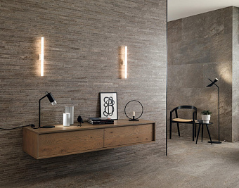 Керамическая мозаика Atlas Concord Италия Norde A59S Piombo Brick 30х60см 0,72кв.м.