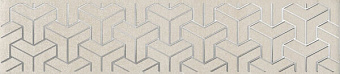 Бордюр KERAMA MARAZZI AD\E569\6401 бежевый 25х5,4см 0,405кв.м.