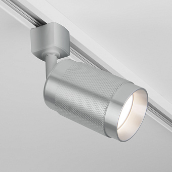 Трековый светильник Elektrostandard Tony a048162 MRL 1012 40Вт GU10 серебряный для однофазного трека