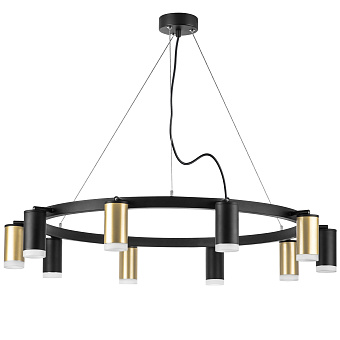 Люстра подвесная Lightstar Rullo LR0204053750 500Вт 10 лампочек GU10
