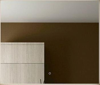 Зеркало MIRSANT Glassy УТ000032187 80х80см с подсветкой