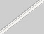 Магнитный трек Ambrella GV1009 2000мм белый