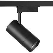 Трековый светильник Lightstar Volta 229447 40Вт LED чёрный для однофазного трека