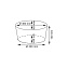 Корзина для белья WASSERKRAFT ROSSEL WB-280-S плетёная 11,3л