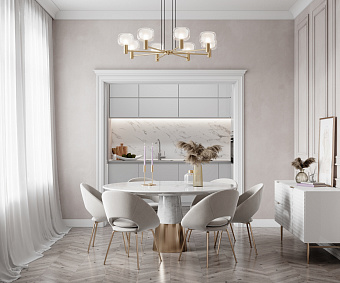Светильник подвесной Maytoni Vision MOD411PL-08G 60Вт E14