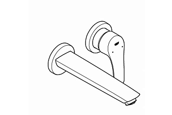 Смеситель для раковины GROHE Eurosmart 29338003 хром