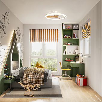 Люстра-вентилятор Mantra NEPAL 7803 55Вт LED