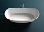 Ванна каменная SALINI NOEMI 101811SMRF S-Stone матовая 185х76,5см отдельностоящая