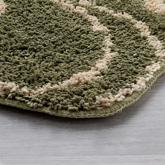 Коврик для ванной IDDIS Basic 412M690i12 60х90см коричневый