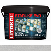 Эпоксидная затирка LITOKOL STARLIKE EVO титановый белый 2,5кг