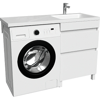 Тумба под раковину напольная IDDIS Optima Home OPH120Bi95 48х57,2х86см