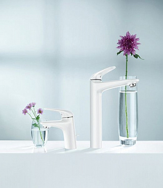Смеситель для раковины GROHE Eurostyle Solid 23707LS3 белая луна