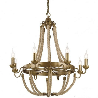 Люстра потолочная ImperiumLOFT Rattan 109607-01 320Вт 8 лампочек E14