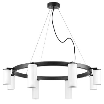 Люстра подвесная Lightstar Rullo LR018864364 400Вт 8 лампочек GU10
