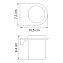 Стакан в ванную WASSERKRAFT Kammel K-8300 K-8328 хром