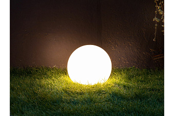 Светильник ландшафтный M3Light SPHERE_G 14572020 15Вт IP66 E27 белый