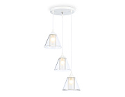 Люстра подвесная Ambrella TRADITIONAL Modern TR3553 400Вт 3 лампочек E27