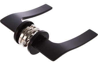 Дверная ручка нажимная ARMADILLO AQUA URS BL-26 40331 чёрный