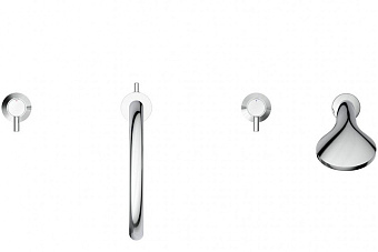 Смеситель для ванны IDEAL STANDARD CERALINE BC198AA хром