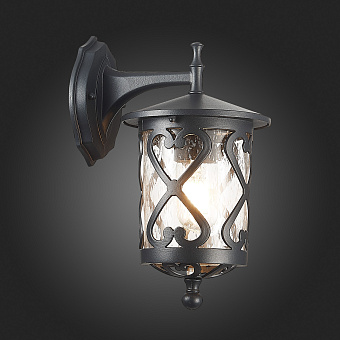 Светильник фасадный ST Luce LORNE SL085.411.01 60Вт IP44 E27 чёрный
