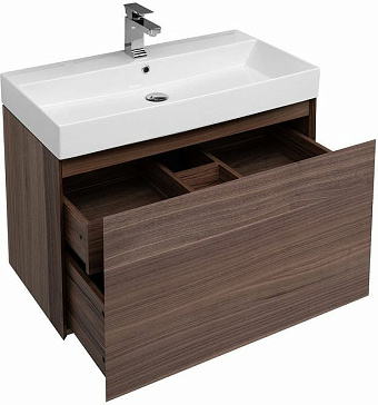 Тумба с раковиной AQUANET Нью-Йорк 213936 43,6х86х62,2см