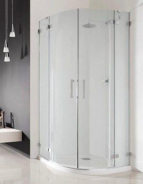 Левая стенка душевого угла RADAWAY Euphoria PDD 100 L 200х100см стекло прозрачное
