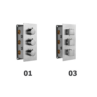 Смеситель для душа RGW Shower Panels 21140541-11 SP-41 хром