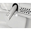 Унитаз напольный VITRA V-Care 7232B403-6217 безободковый с микролифтом