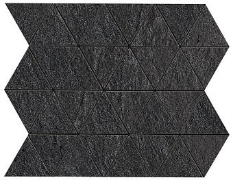 Керамическая мозаика Atlas Concord Италия Klif AN7J Dark Triangles 28,5х33см 0,38кв.м.