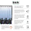 Шторка для ванной IDDIS Basic 210P24Ri11 240х240см разноцветный
