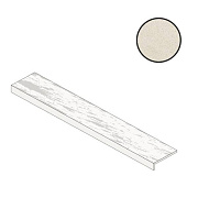 Плитка для ступеней Atlas Concord Италия Kone AAQ6 Silver Elemento L Grip 60х15см 0,09кв.м. неполированная