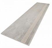 Плитка для ступеней ESTIMA Traffic Steptrade/TF01_NS/30x120x10 серый 120х30см 0,36кв.м. матовая