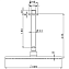 Верхний душ Cisal Shower DS01370021 хром