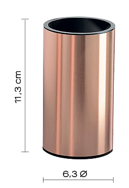 Стакан в ванную Gedy Elettra EE98(15) медь