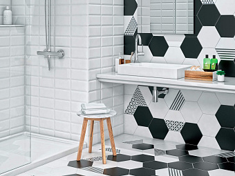 Декор KERAMA MARAZZI Буранелли NT\A218\SG2300 треугольники 20х23,1см 0,897кв.м.