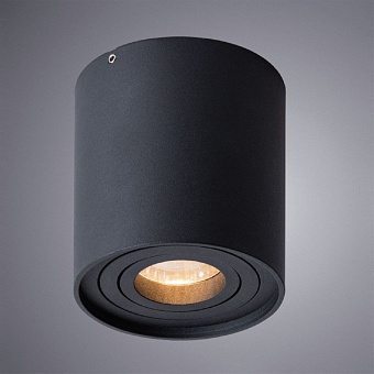 Светильник точечный накладной Arte Lamp GALOPIN A1460PL-1BK 35Вт GU10