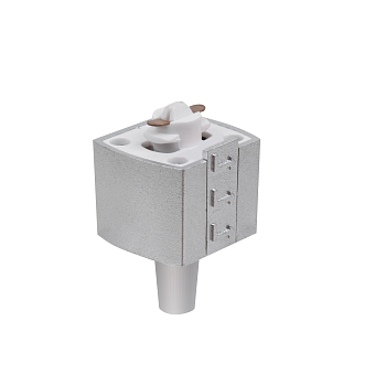 Коннектор Elektrostandard a051729 TRLM-1-CH серебряный для однофазного трека