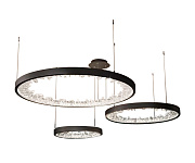 Люстра подвесная KINK Light Рами 07668-80+60+40,19 100Вт 3 лампочек LED