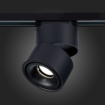 Трековый светильник ST Luce ST652 ST652.436.12 12Вт LED чёрный для однофазного трека