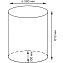 Корзина для белья WASSERKRAFT Dill WB-611-L коричневый 87,1л