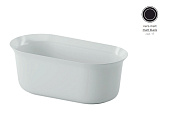 Ванна каменная ArtCeram Petite ACW005 17 140х70см отдельностоящая