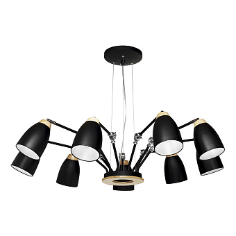 Люстра подвесная Loft It Watchman Loft4402/9Bl 540Вт 9 лампочек E27