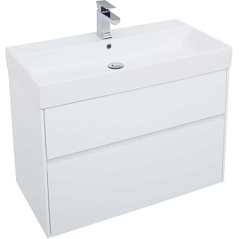 Тумба с раковиной AQUANET Бруклин 212598 43,6х86х66,2см