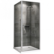 Угловое ограждение Abber Sonnenstrand AG04090-S100 195х100см стекло прозрачное